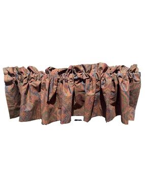 VTG 80s/90s Ralph Lauren Brianna Elizabeth Paisley Valance 16x80 Rod Pocket
